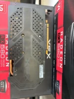 کارت گرافیک RX 580 XFX 8GB GDDR5 استوک در حدنو | پیچ پلمپ +کارتن
