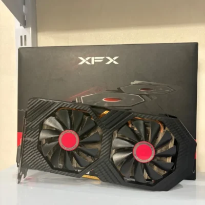 کارت گرافیک RX 580 XFX 8GB استوک در حدنو | پیچ پلمپ +کارتن سریال یکی