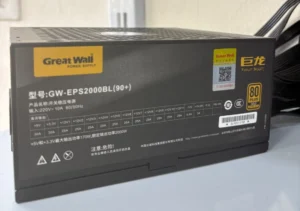 منبع تغذیه کامپیوتر گریت وال GW-EPS2000BL 80 Plus Gold توان 2000 وات | کارکرده | درحد نو