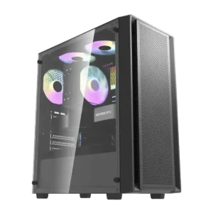 کیس کامپیوتر دارک فلش مدل DK353 ARGB Mid Tower مشکی