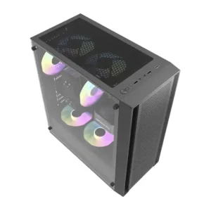 کیس کامپیوتر دارک فلش مدل DK353 ARGB Mid Tower مشکی