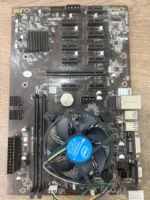 مادربرد B250 BTC-12P + پردازنده Intel Pentium G4400 + فن اصلی | استوک