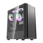 کیس کامپیوتر دارک فلش مدل DK353 ARGB Mid Tower مشکی